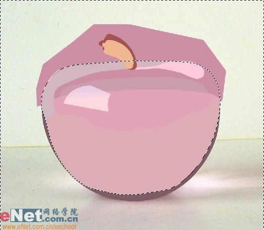 photoshop教程:制作漂亮的水晶蘋果_網頁設計webjx.com轉載