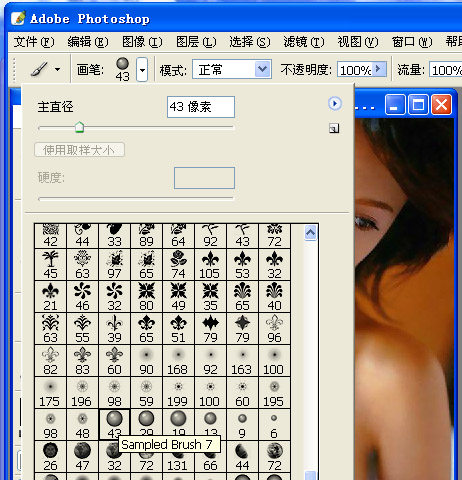 ps入門:如何使用網上下載的筆刷?_網頁設計webjx.com整理