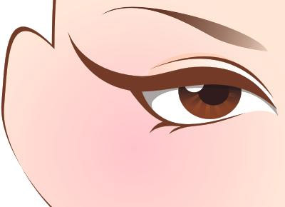 photoshop鼠繪:矢量人物眼睛的畫法