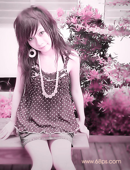 非主流ps教程:照片色調隨自己愛好做