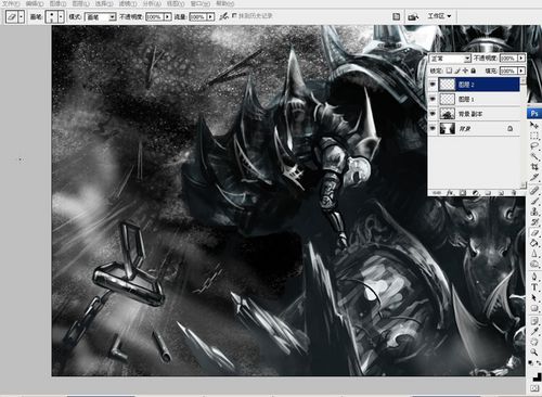 photoshop cs3繪制“困斗”過程全記錄 photoshop cs3繪制“困斗”過程全記錄