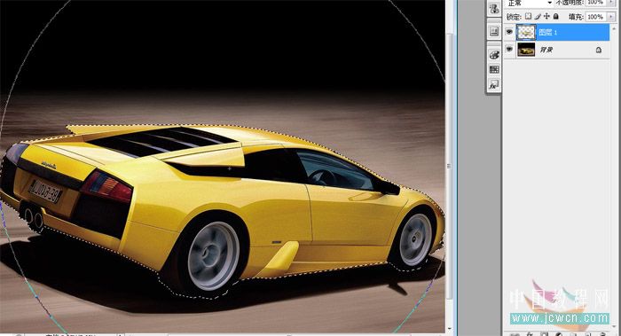 點擊小圖看大圖 photoshop歷史記錄畫筆為跑車做幻影