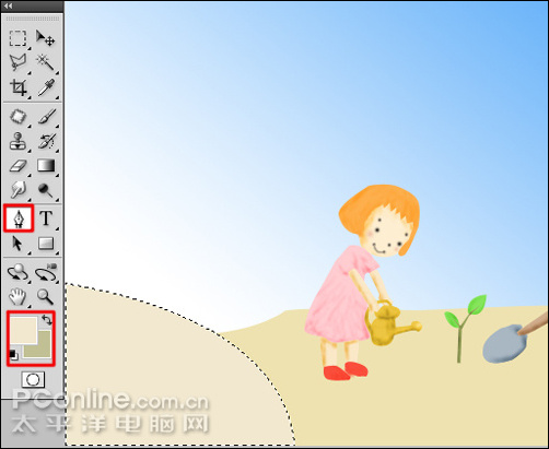 photoshop cs4繪制矢量312植樹節卡通宣傳畫 photoshop cs4繪制矢量312植樹節卡通宣傳畫