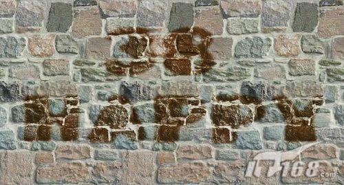 photoshop通道應(yīng)用墻頭標(biāo)語的制作(5)