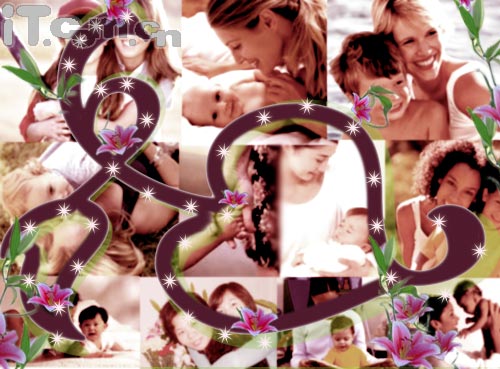 媽媽節日快樂！photoshop造溫馨時刻