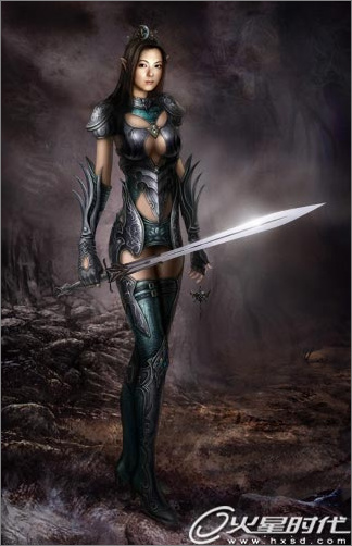 photoshop繪畫技巧和細節(jié)來表現(xiàn)精靈 photoshop繪畫技巧和細節(jié)來表現(xiàn)精靈