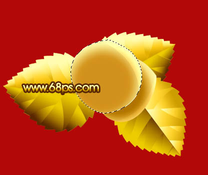 photoshop精細繪制金色質感玫瑰花