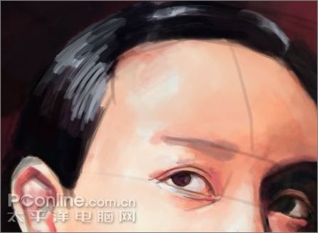 photoshop wacom繪制張國榮教程 photoshop wacom繪制張國榮教程