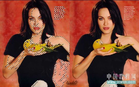 photoshop照片選區的各種制作方法