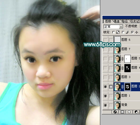 photoshop教程:這樣制作網絡美女