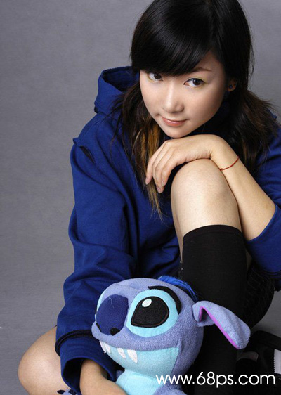 photoshop教程:紅衣mm照片制作_網頁設計webjx.com轉載