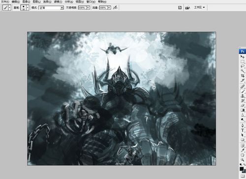 photoshop cs3繪制“困斗”過程全記錄 photoshop cs3繪制“困斗”過程全記錄