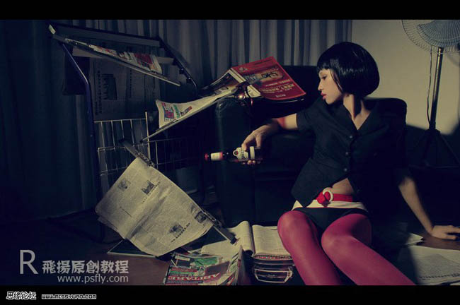 photoshop調(diào)色:暗黃懷舊照片特效