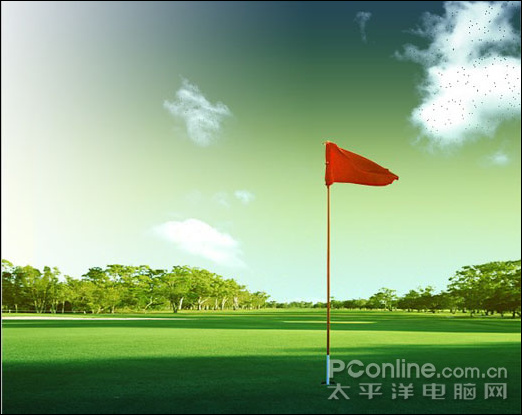 photoshop cs4教程:高爾夫邀請賽宣傳海報 photoshop cs4教程:高爾夫邀請賽宣傳海報