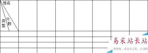 WPS制作表格的表頭斜線(用word)