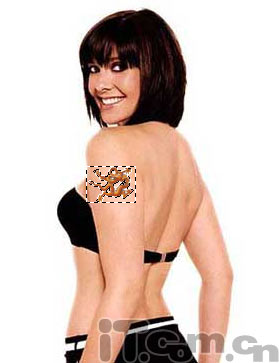 簡單photoshop教程：給手臂加紋身