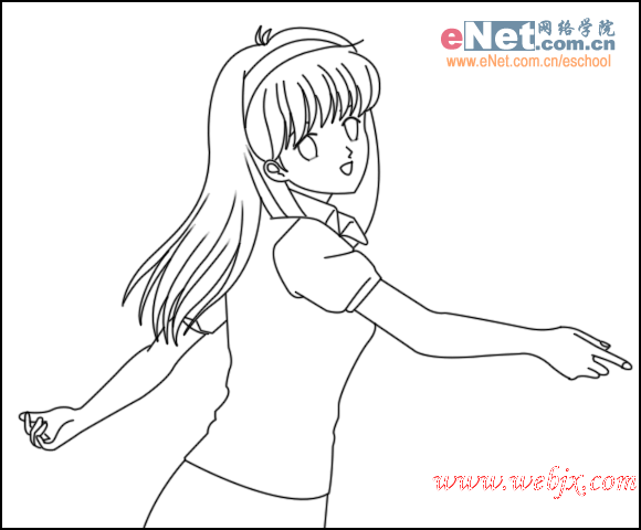 photoshop打造心跳回憶美女詩織