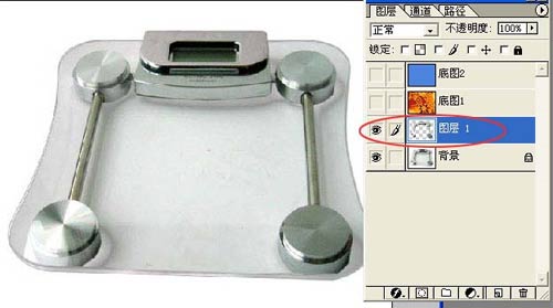 透明玻璃的摳圖方法