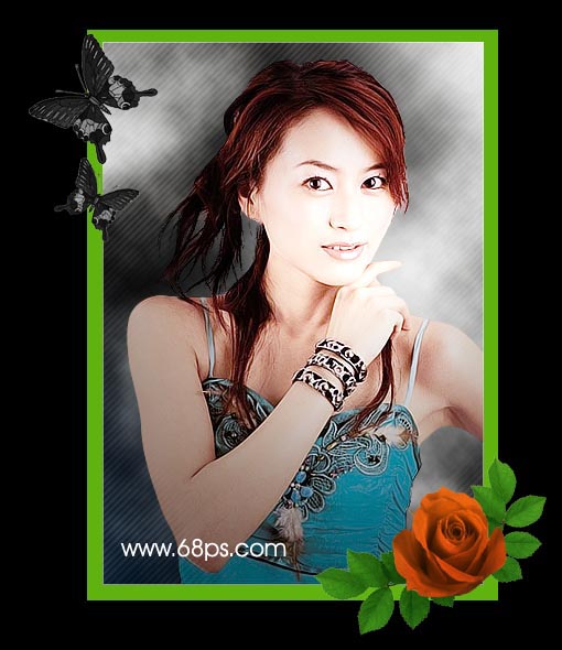 photoshop照片處理教程:真我風采展示