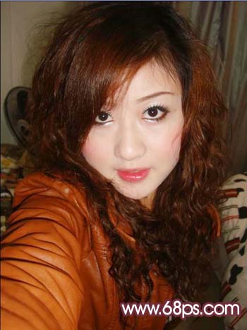 ps教程:偏暗妹妹照片調成光亮紫色調_webjx