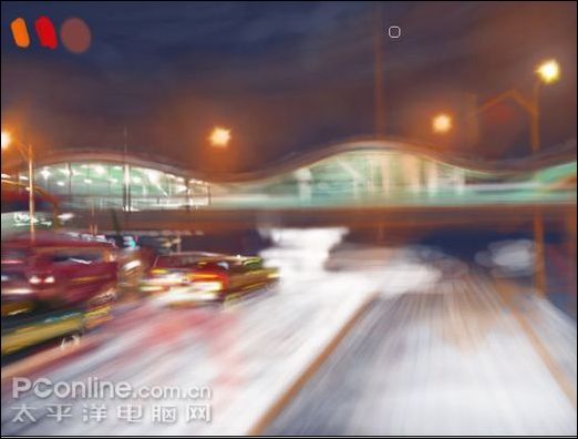 photoshop繪制《白雪夜街景》插畫 photoshop繪制《白雪夜街景》插畫