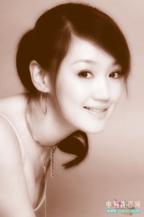 photoshop把mm照片處理成朦朧唯美的感覺