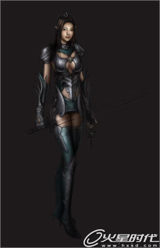 photoshop繪畫技巧和細節(jié)來表現(xiàn)精靈 photoshop繪畫技巧和細節(jié)來表現(xiàn)精靈