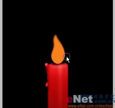 photoshop鼠繪教程:紅燭_網頁設計webjx.com轉載(4)