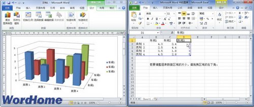 word2010中怎么插入圖表