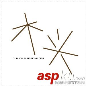 Photoshop個性畫筆制作可愛木頭字 Photoshop,木頭字