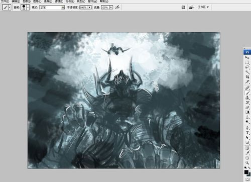 photoshop cs3繪制“困斗”過程全記錄 photoshop cs3繪制“困斗”過程全記錄