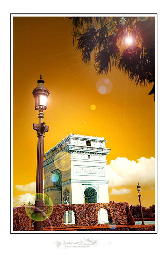 photoshop教程:處理夕陽美麗照片