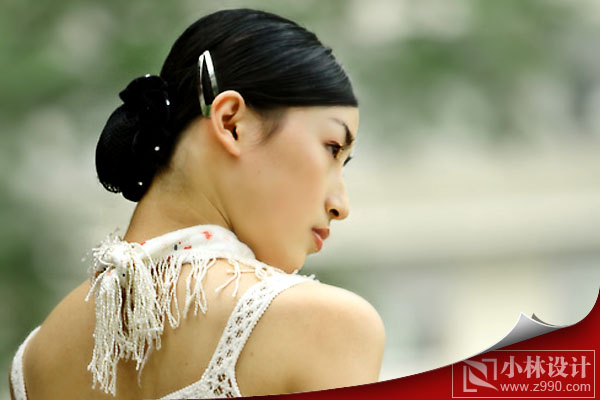 ps實例教程:模糊美女變真實清晰_webjx.com