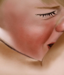 photoshop鼠繪哭泣的男孩過程