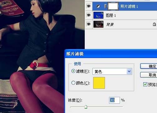 photoshop調(diào)色:暗黃懷舊照片特效