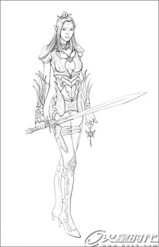 photoshop繪畫技巧和細節(jié)來表現(xiàn)精靈 photoshop繪畫技巧和細節(jié)來表現(xiàn)精靈