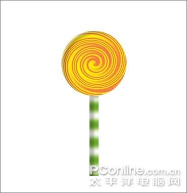 photoshop濾鏡打造繽紛棒棒糖