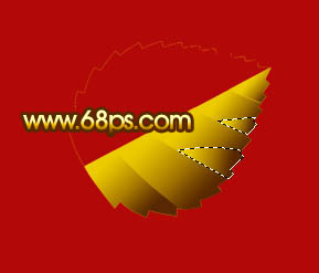 photoshop精細繪制金色質感玫瑰花