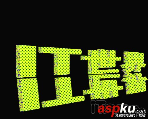 Photoshop簡單制作光點文字 Photoshop,光點文字