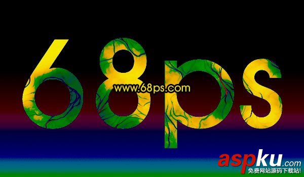 Photoshop濾鏡制作美麗的花紋字 Photoshop,濾鏡,花紋字