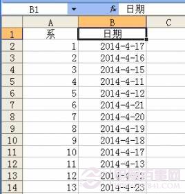 Excel 2003如何使用條件格式設(shè)置自動提醒？ 武林網(wǎng)
