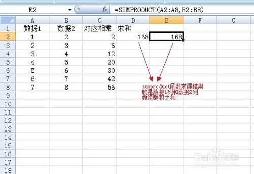 sumproduct函數(shù)的使用方法及實例