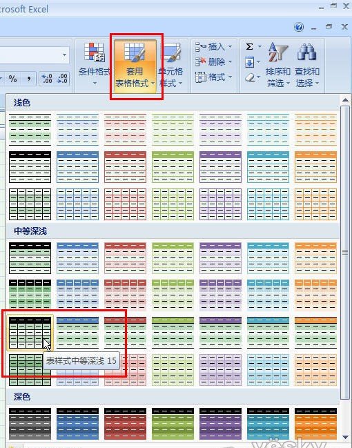 體驗Excel2007自動添加表格字段標題功能_天極軟件