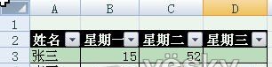 體驗Excel2007自動添加表格字段標題功能_天極軟件
