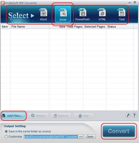 怎么將pdf轉(zhuǎn)換成excel