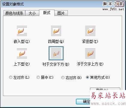 設(shè)置圖像格式