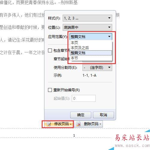 WPS中怎么插入頁碼?