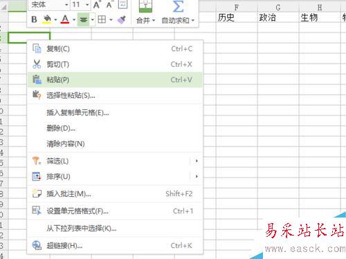 怎樣用wps快速錄入一張成績單？