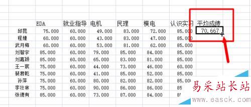 excel怎樣計算平均值？怎樣拖放單元格填充？