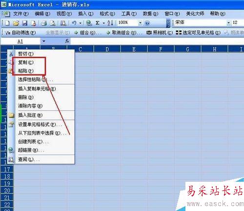 如何使用EXCEL表格制作電子賬冊(cè)(一)
